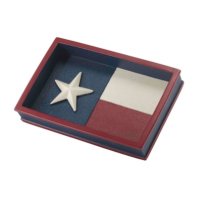 Avanti Linens Texas Flag Soap Dish - Multicolor