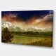 preview thumbnail 8 of 8, Designart "Grand Teton National Park" Extra Large Landscape Art Canvas