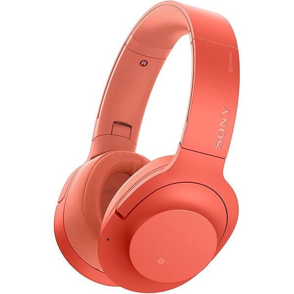 Shop Sony H Ear On 2 Wireless Nc Hi Res Headphone Twilight Red Overstock 21624183