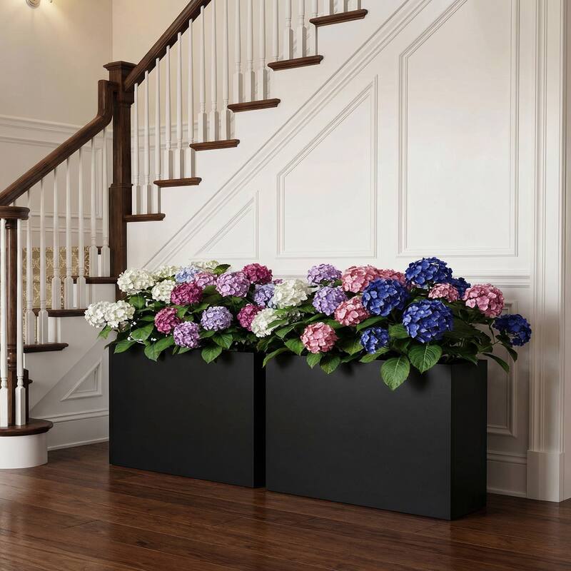 Metal Planters for Outdoor Plants Planter Box