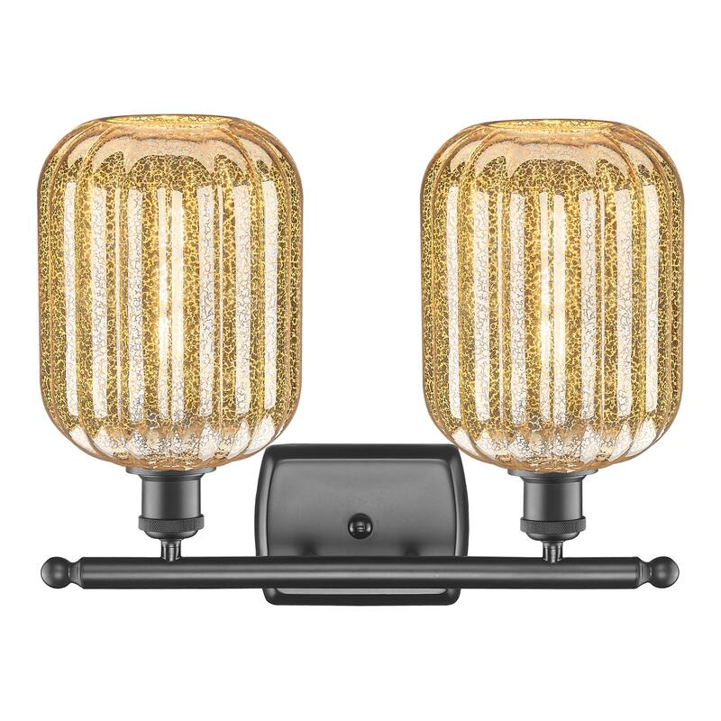 Innovations Lighting Endless Possibilities Ballston - Preston - 2 Light 17" Jar Shade Bath Vanity Light