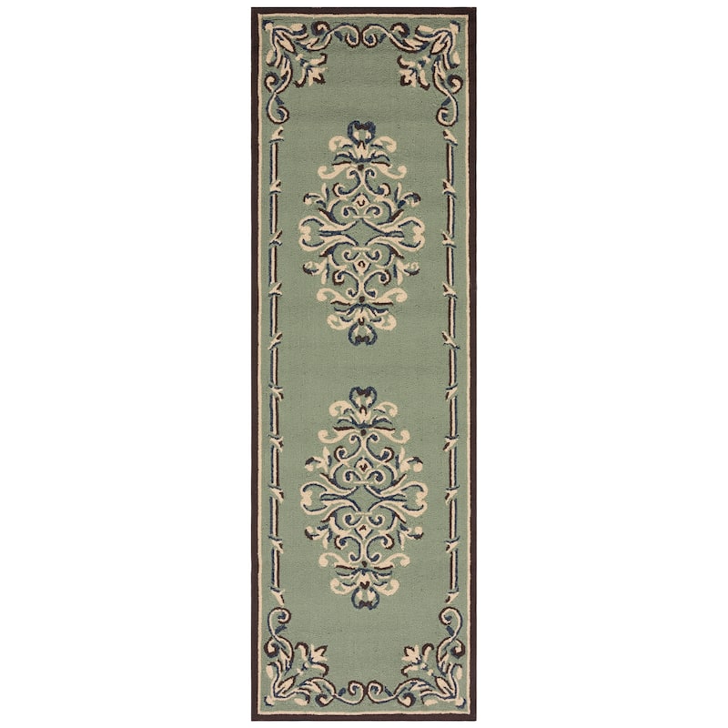 SAFAVIEH Handmade Easy Care Lidy Oriental Rug