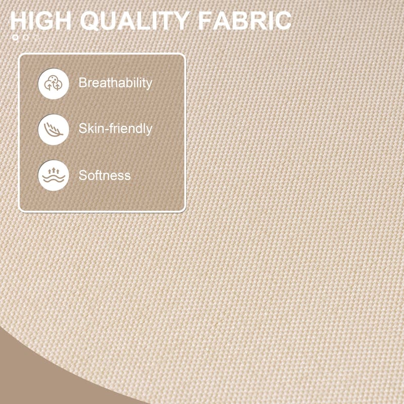 Outdoor Chaise Lounge Chair Cushion Patio Sun Lounger Cushion Sunbed Seating Pad