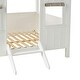 preview thumbnail 15 of 13, Weathered White and Washed Gray Full Bed