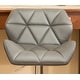 preview thumbnail 39 of 54, Roundhill Furniture Glasgow Height-adjustable Tufted Faux Leather Bar Stools (Set of 2)