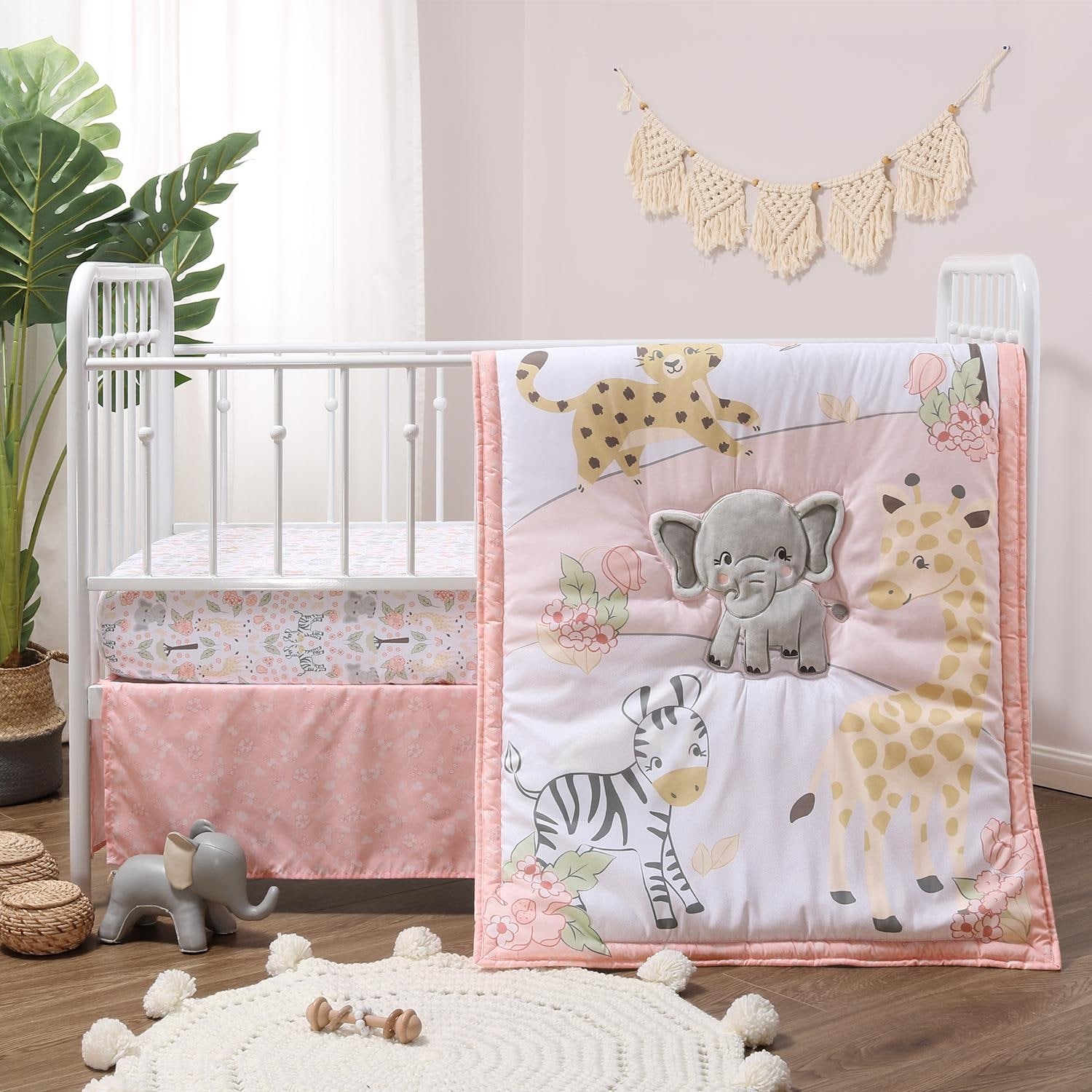 Enchanted Garden 4 Piece Crib Bedding Set Bed Bath Beyond 34831340