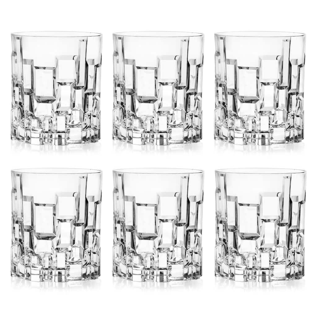 Majestic Gifts Inc. Glass - Double Old Fashioned Glass Tumblers 11 oz.- Set of 6
