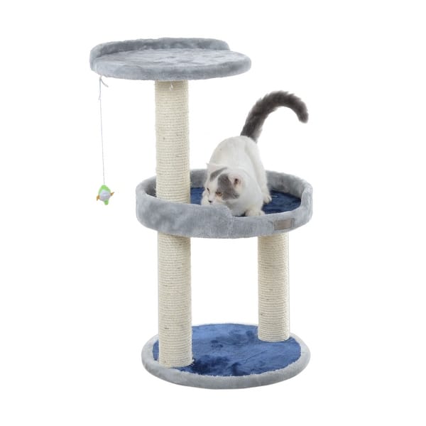 Shop Armarkat New Cat Tree Model X2905 Silver Gray Overstock 17173036