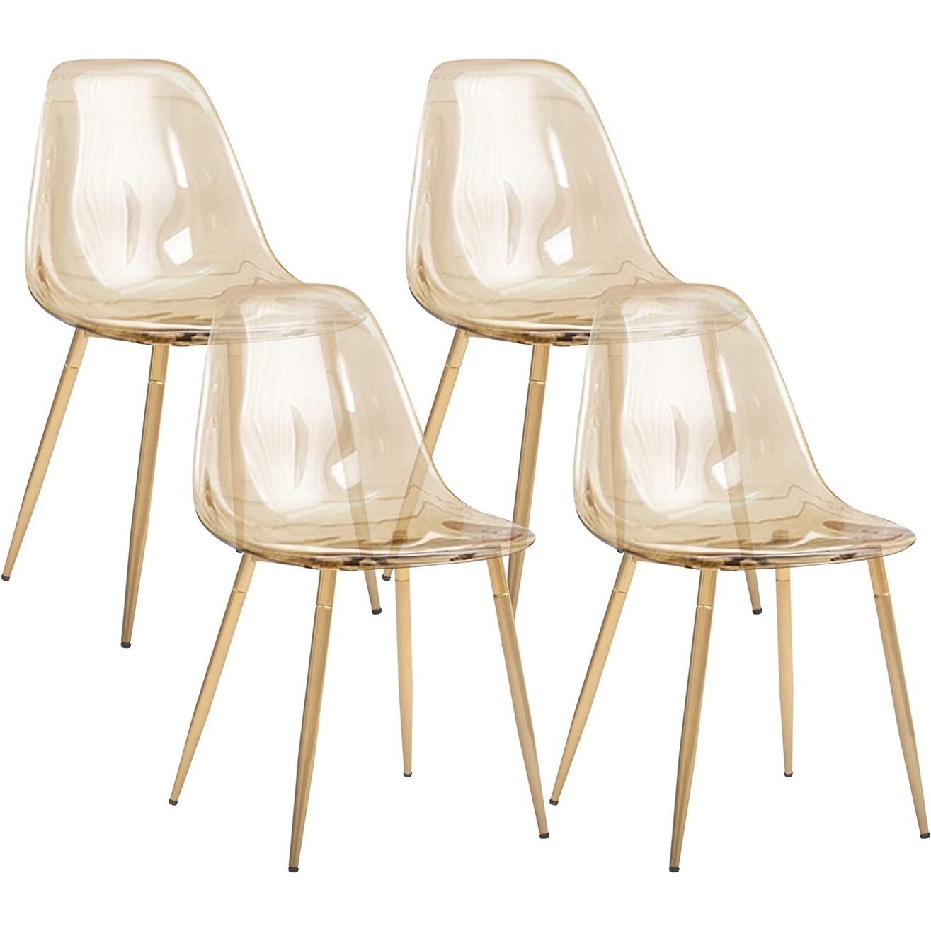 Amber outlet acrylic chair