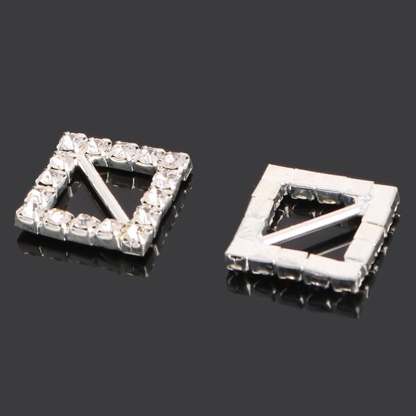 rhinestone buckle sliders