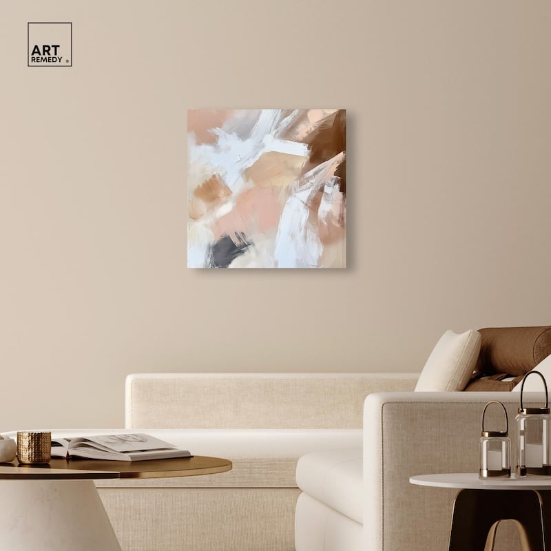 Taupe and Ash I Canvas by Art Remedy, Gallery Wrapped