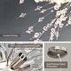 preview thumbnail 26 of 79, 8/9/12/16-Light Modern Linear Sputnik Firework Dandelion Crystal Chandelier