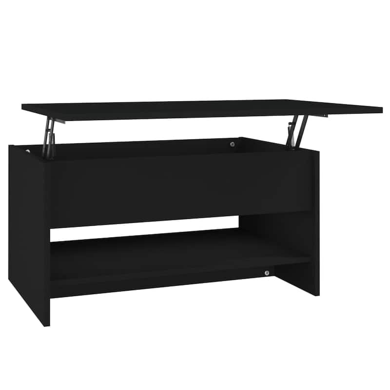vidaXL Coffee Table Lift Top End Table Accent Side Sofa Table Engineered Wood - 31.5" x 19.7" x 16.7"