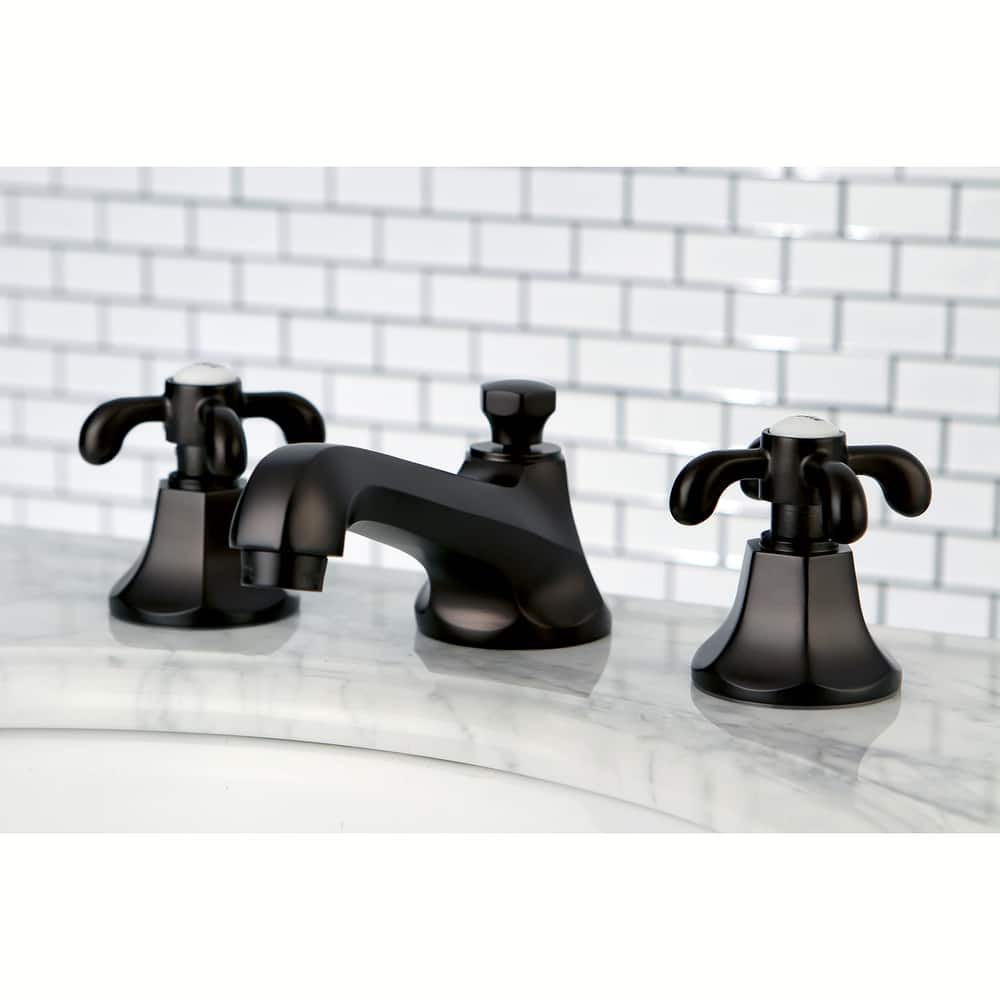 Kingston Brass French Country 8 in. Widespread Bathroom Faucet