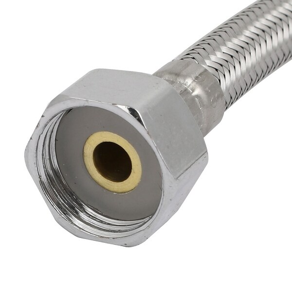F1/2"xF1/2" 304 Stainless steel Supply Hose Water Heater connector pipe 