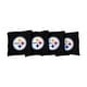 preview thumbnail 1 of 1, Pittsburgh Steelers NFL Black Cornhole Bags All-Weather Resin Filled