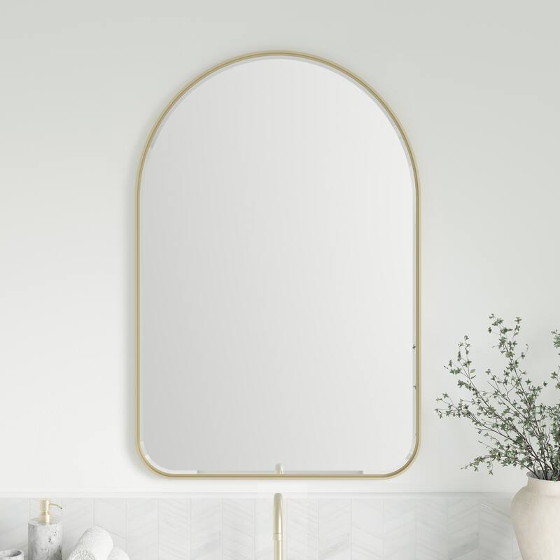 James Martin Vanities 715-MA24 Rohe 24"W x 36"H Arched Beveled Framed