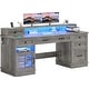preview thumbnail 27 of 33, Executive Desk Drawers Home Office Desk Storage Cabinet