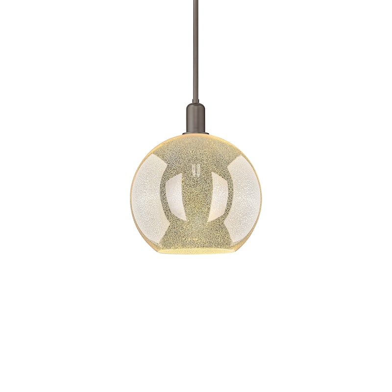 Innovations Lighting 716-1S-15-12 Athens Pendant Athens 12" Wide - Oil Rubbed Bronze / Mercury