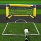 preview thumbnail 4 of 11, Set of 2 Soccer Set Game Outdoor Toys for Backyard Fun Summer Play