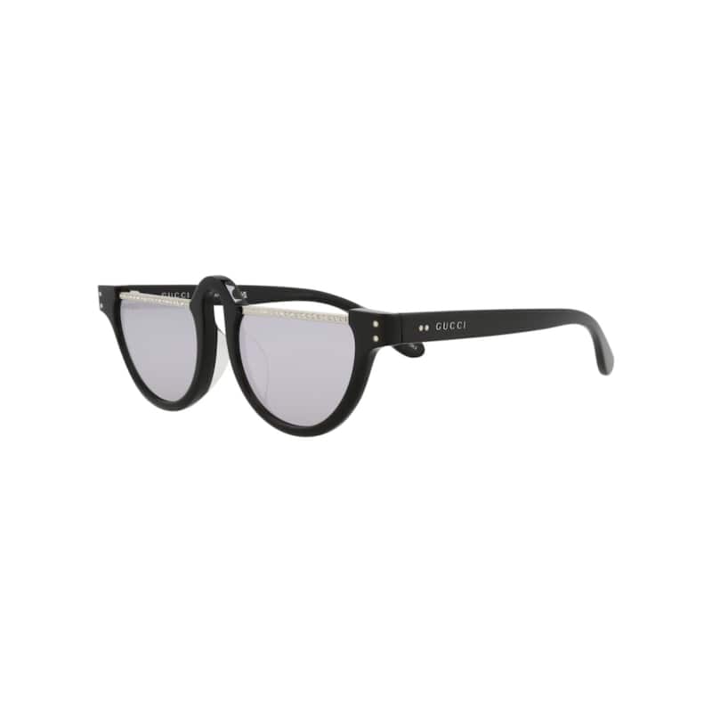Gucci Round-Frame Acetate Sunglasses - NS