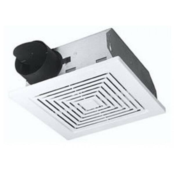 Broan 689 Bathroom Exhaust Fan White Plastic Grille 60 Cfm Broan 689 Bathroom Exhaust Fan
