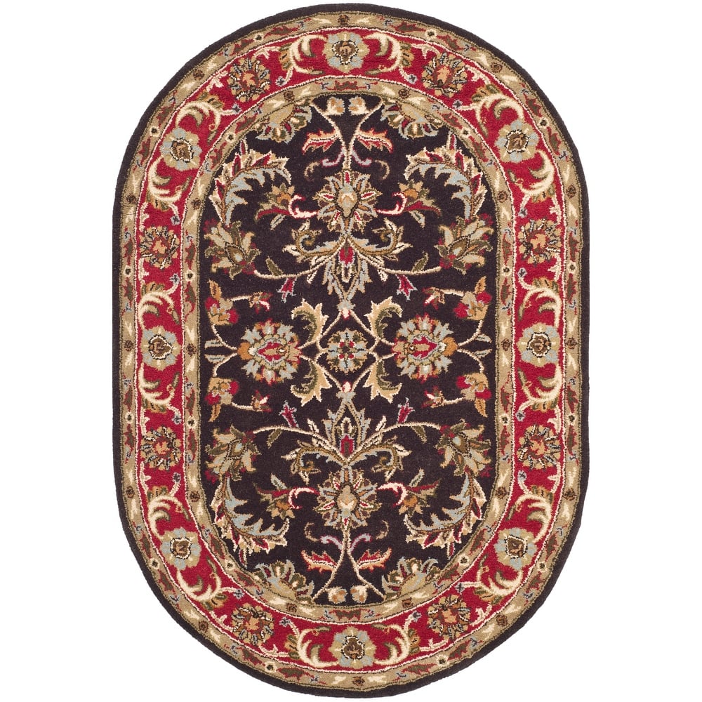 SAFAVIEH Handmade Heritage Tangier Traditional Oriental Wool Rug