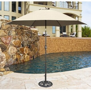 TropiShade 9-foot High Natural Umbrella Shade