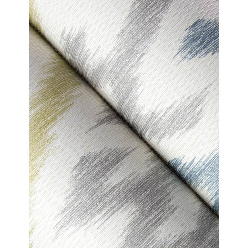 A-Street Prints Solola Chartreuse Ikat Wallpaper