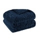 preview thumbnail 28 of 95, Superior Arctic Boho Jacquard Plush Fluffy Fleece Blanket