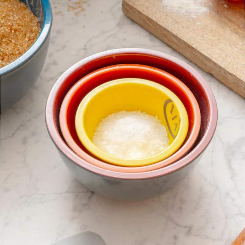 Prepara Two-Tone Melamine Pinch Bowl (5-Piece) - 5-Piece