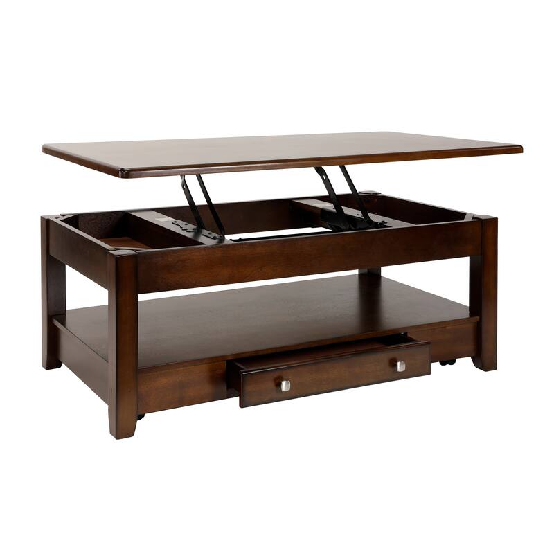 Elmira Wood Lift-Top Coffee Table