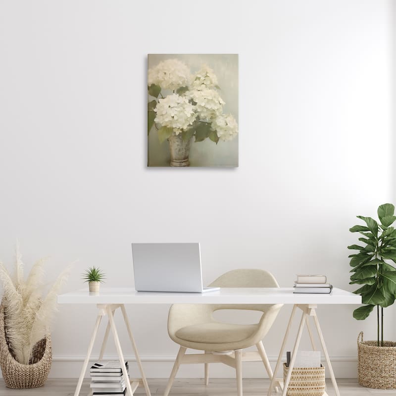 Stupell Faded Country Hydrangeas Canvas Wall Art Design By Arlington Prints