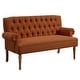 preview thumbnail 56 of 68, Arete Upholstered Tufted Settee Loveseat by Moser Bay Home