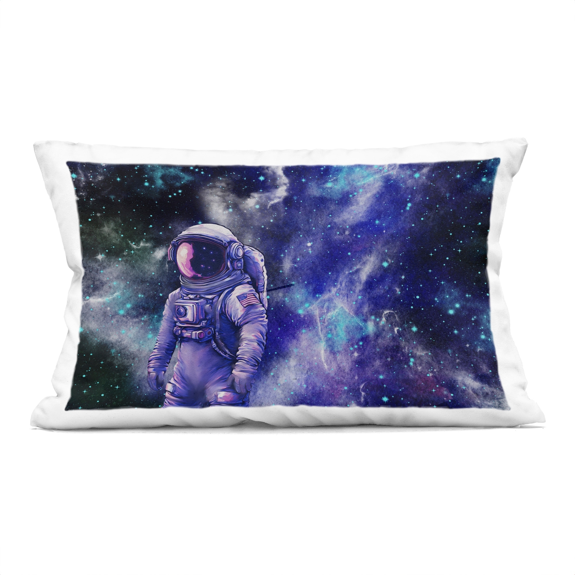Stupell Astronaut Lost in Space Decorative Printed Throw Pillow Design by Jesse Keith