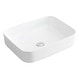 preview thumbnail 2 of 4, Karran Valera 20" Vitreous China Vessel Bathroom Sink in White