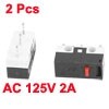3 Pcs SPDT 2 Position Momentary Micro Limit Switch 2A 125VAC for Computer Mouse 