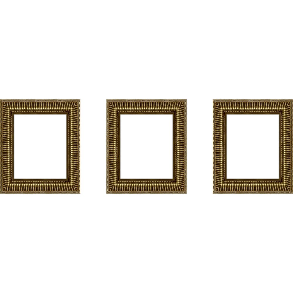 6x10 Traditional Antique Gold Complete Wood Picture Frame with UV Acrylic,  Foam Board Backing, & Hardware - Bed Bath & Beyond - 38555180