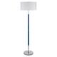 Silver Orchid Gotho Pedestal Contemporary Floor Lamp