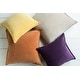 preview thumbnail 25 of 57, Artistic Weavers Harrell Solid Velvet 22-inch Throw Pillow Cover Only - Taupe