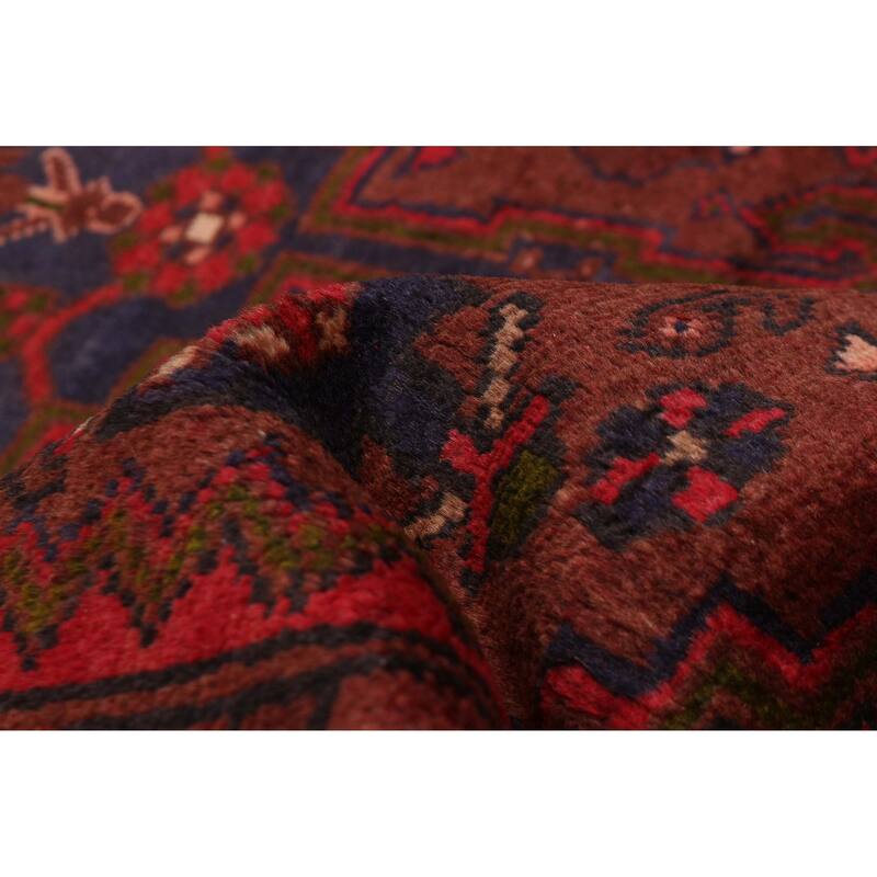 ECARPETGALLERY Hand-knotted Anadol Red Wool Rug - 4'7 x 8'1
