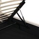 preview thumbnail 19 of 22, Upholstered Platform bed with a Hydraulic Storage System.