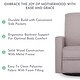 preview thumbnail 5 of 4, Evolur Raleigh Basic Glider |Recliner| Rocker