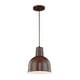 preview thumbnail 3 of 15, Millennium Lighting R Series 10" Cord Hung Indoor/Outdoor Deep Bowl Shade Architectural Bronze