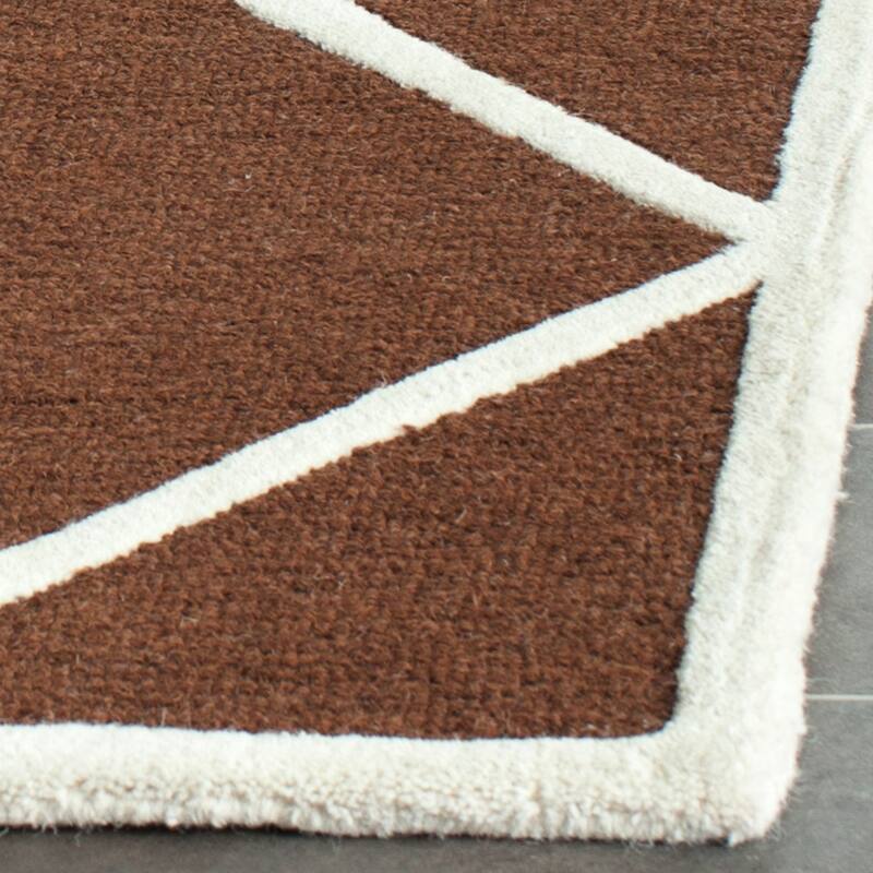 SAFAVIEH Handmade Cambridge Vija Modern Moroccan Wool Rug