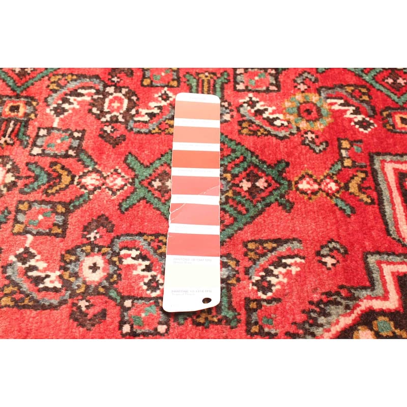 ECARPETGALLERY Hand-knotted Andelz Red Wool Rug - 5'3 x 8'1