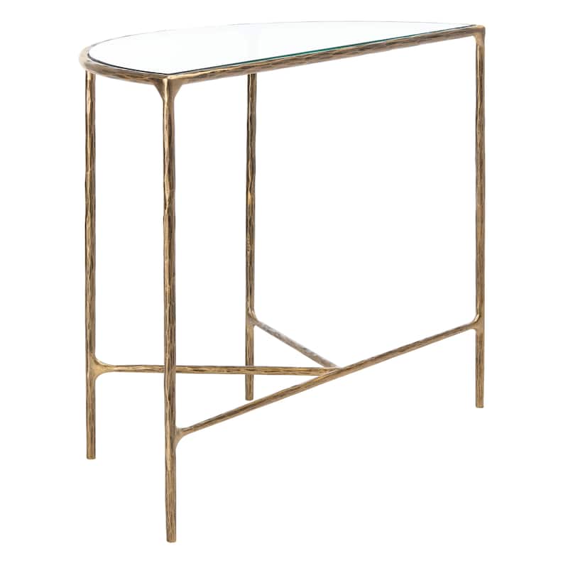 SAFAVIEH Couture Constanca Forged Metal Console Table - 36" W x 18" L x 30" H - 36"W x 18"D x 30"H