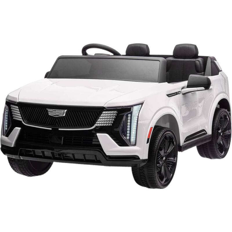24V 2 Seater Ride On Truck Car with Parent Remote Control for Kids Best Gifts - White