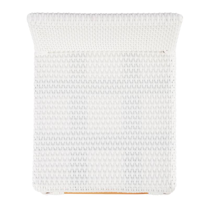 Serienna 24.5"H Seat Rattan Low Back Counter Stool