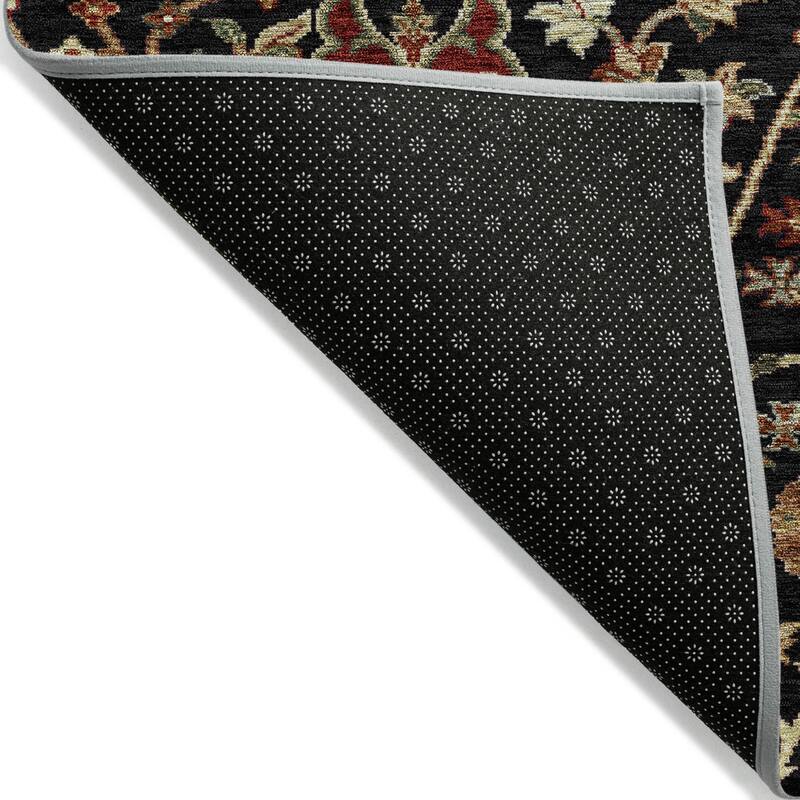 HomeRoots Floral Transitional Rectangle Outdoor Rug